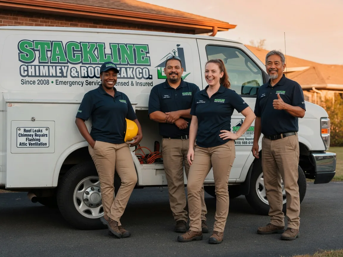 Chimney flashing repair company in Menasha, WI